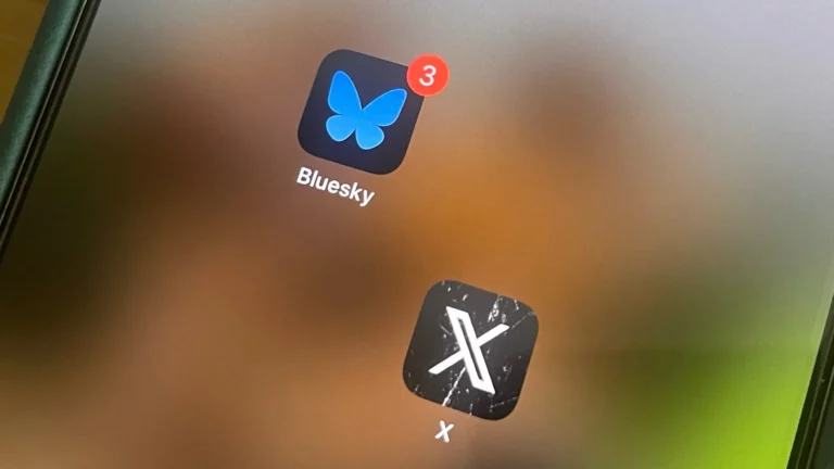 Bluesky application twitter X
